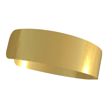 Variant Image laying_angled for Mix n Match Wide Gold Drop