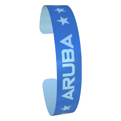 Variant Image font_angled for ★★★ ARUBA ★★★ Pale Blue / Cerulean Blue