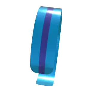 Variant Image back_angled for Aruba Single Stripe Dark Blue / Dark Powder Blue