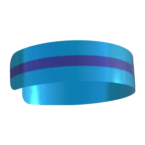 Variant Image side_stacked for Aruba Single Stripe Dark Blue / Dark Powder Blue