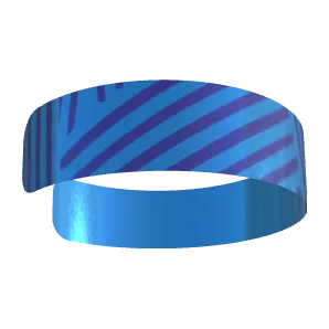 Variant Image side_stacked for Wild Stripes Steel Blue / Dark Blue