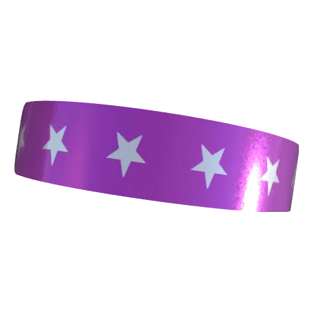 Variant Image laying_angled for Be a Star Silver Lake Blue / Royal Purple