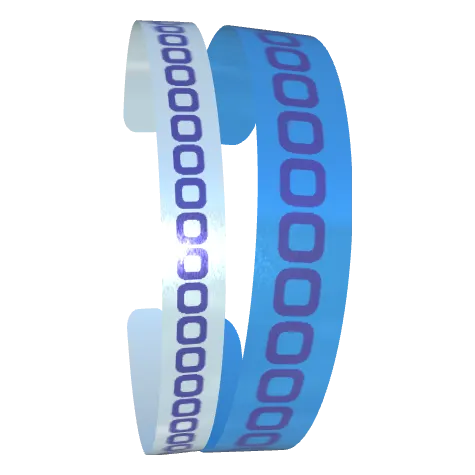 Variant Image font_angled for Partner Bangles Dark Blue / Dusty Gray, Dark Blue / Steel Blue
