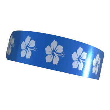 Variant Image laying_angled for Hawaii Flowers Silver Lake Blue / Cerulean Blue