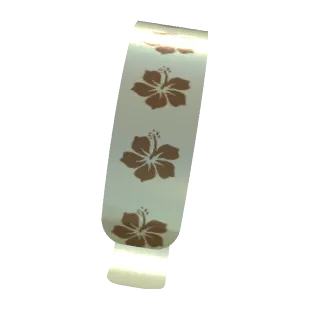 Variant Image back_angled for Hawaii Flowers Olive Drab / Green Mist