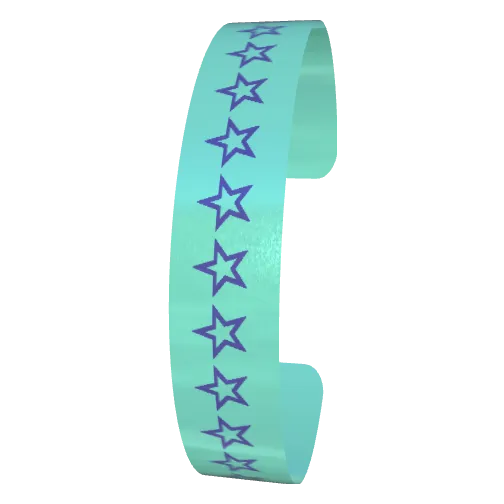 Variant Image front_angled2 for Hollow Star Silver Lake Blue / Cerulean Blue