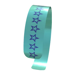 Variant Image back_angled for Hollow Star Silver Lake Blue / Cerulean Blue