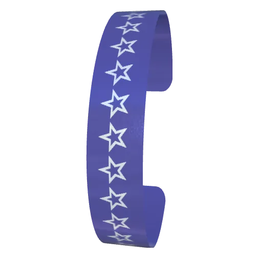 Variant Image front_angled2 for Hollow Star Silver Lake Blue / Dark Blue