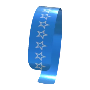 Variant Image back_angled for Hollow Star Silver Lake Blue / Cerulean