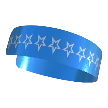 Variant Image laying_angled for Hollow Star Silver Lake Blue / Cerulean